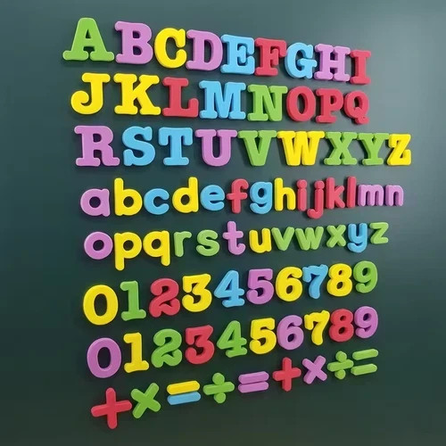 Abc magnetic upper case - magnetic,